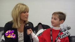 The voice avec Julie compagnon