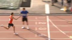Record de Belgique des clubs pour les 4X400 avec les 3 frères Borlée et Arnaud Destatte