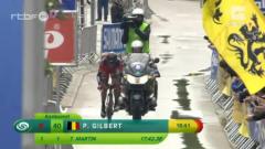 L'arrivée de Philippe Gilbert