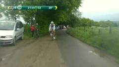 Gilbert attaque dans la Redoute