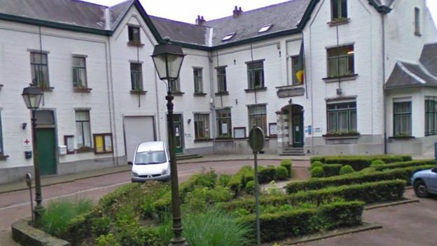 La maison communale de Court-Saint-Etienne. 