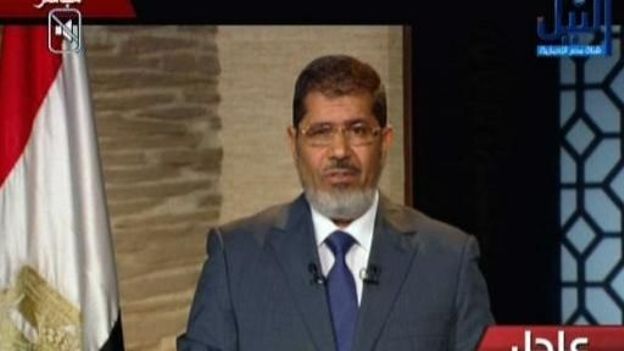 Le nouveau président égyptien, Mohamed Morsi, n'aurait jamais du être candidat...