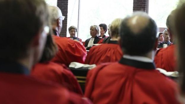 Plus d'hommes que de femmes dans la hiérarchie judiciaire