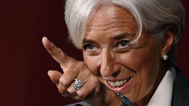 Christine Lagarde, présidente du Fonds monétaire international
