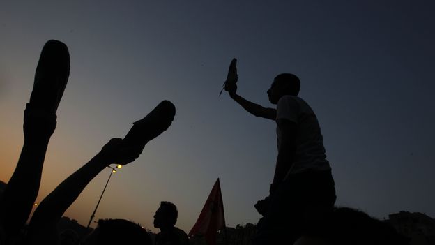 Manifestation contre Ahmad Chafiq sur la place Tahrir