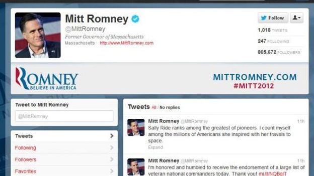 Twitter: Mitt Romney accusé de s'acheter des milliers de faux "followers"