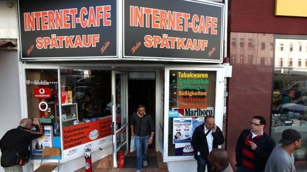 Le café internet où on a arrêté Luka Magnotta, à Berlin