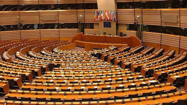 Parlement européen à Bruxelles