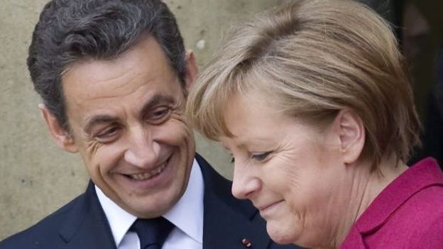 Angela Merkel et Nicolas Sarkozy à l'Elysée le 19 mars dernier