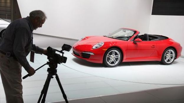 Une Porsche carrera