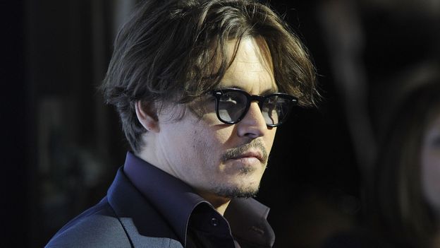 Johnny Depp à Los Angeles en octobre 2011