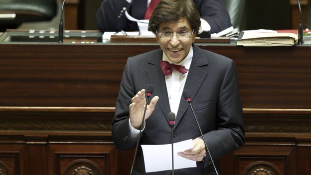 Le Premier ministre Elio Di Rupo à la Chambre