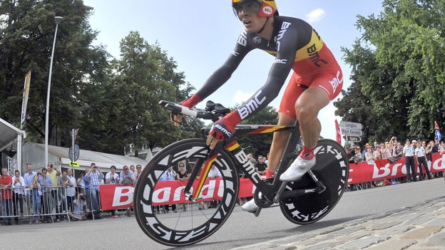 Philippe Gilbert lors du prologue du Tour de France