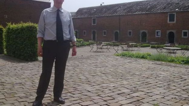 Le fondateur Michel Petit à Upigny