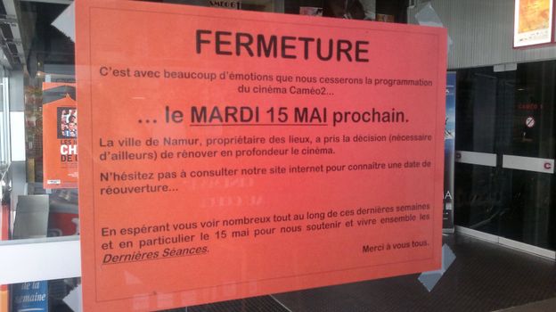 C’est ce mardi que le cinéma ferme ses portes pour rénovation. 