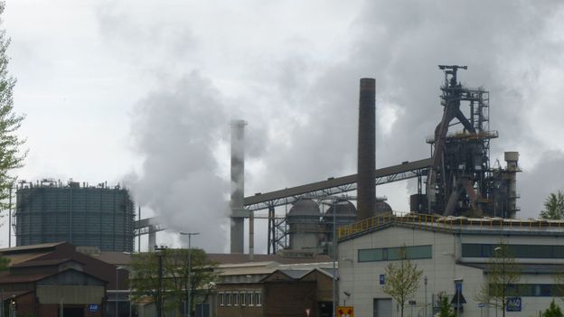 Sidérurgie dans la Sarre (Allemagne)