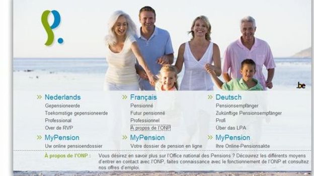 Page d'accueil de l'ONP