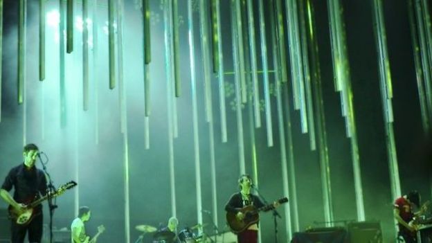 Radiohead en concert en 2011