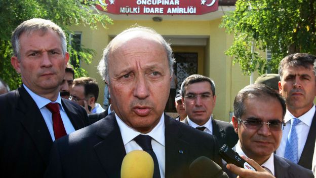 Laurent Fabius, le ministre français des Affaires étrangères