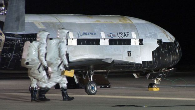 L'avion spatial sans pilote "X-37B" le 3 décembre 2010