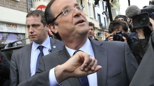 Présidentielle française: François Hollande en tête 