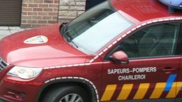 Véhicule d'intervention des pompiers de Charleroi
