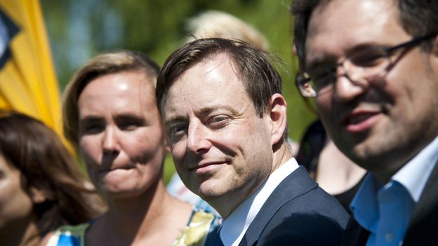 Bart De Wever, président de la N-VA - Un élu français estime qu'une partie de la N-VA est "fasciste"