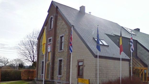 La maison communale de Manhay.