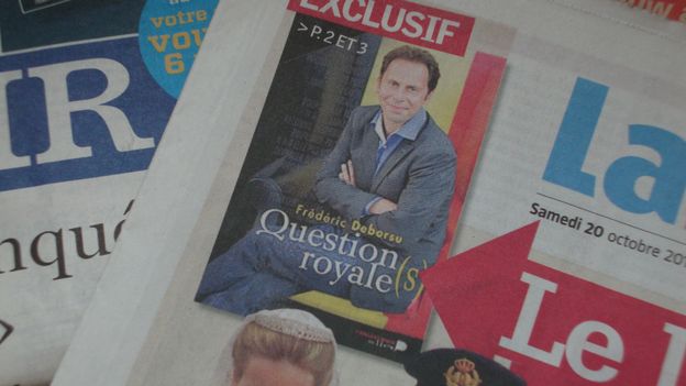 Questions royales, le livre de Frédéric Deborsu