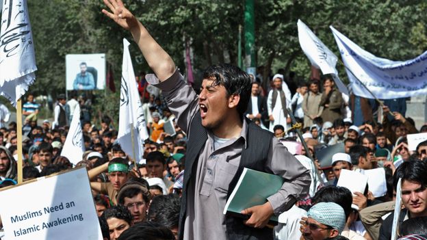 Première manifestation à Kabul contre le film anti-islam