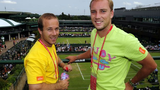 Olivier Rochus et Steve Darcis