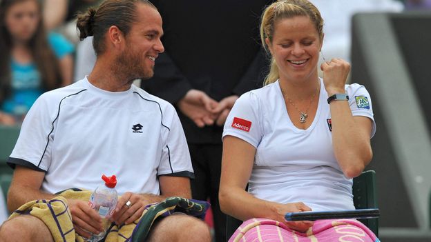 Xavier Malisse et Kim Clijsters