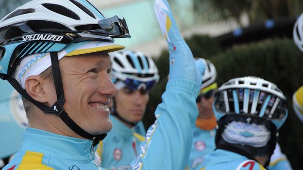 Astana avec Brajkovic et "Vino"