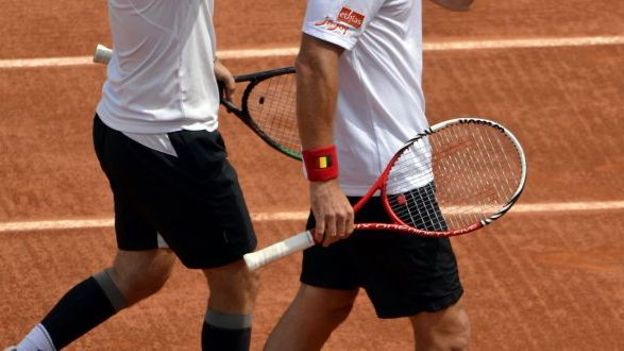 Olivier Rochus et Steve Darcis