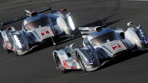 Les quatre Audi mène la danse au 24h du Mans