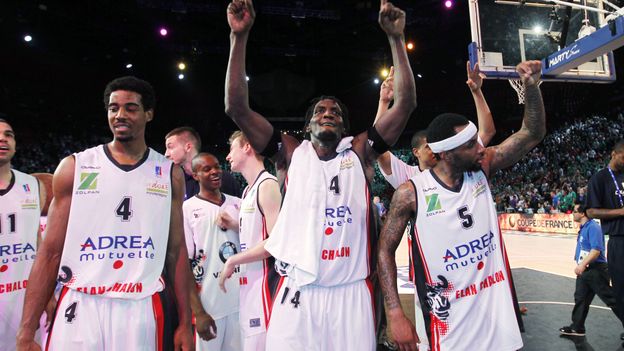Les joueurs de Chalon