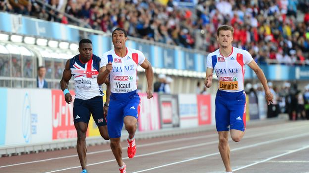 Doublé français sur 100m