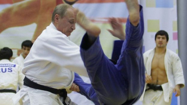 Vladimir Poutine est un très bon judoka
