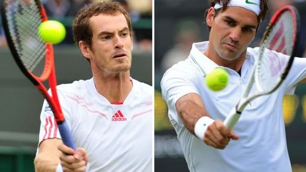 Murray et Federer