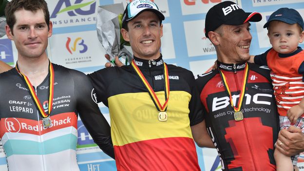 Kristof Vandewalle champion de Belgique du clm