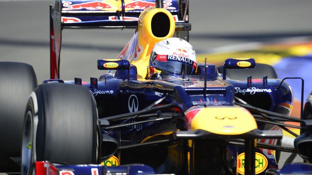 Vettel en pole à Valence