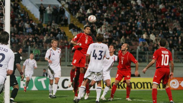 Norvège-Malte comptant pour les qualifications de l'Euro2008 a été truqué