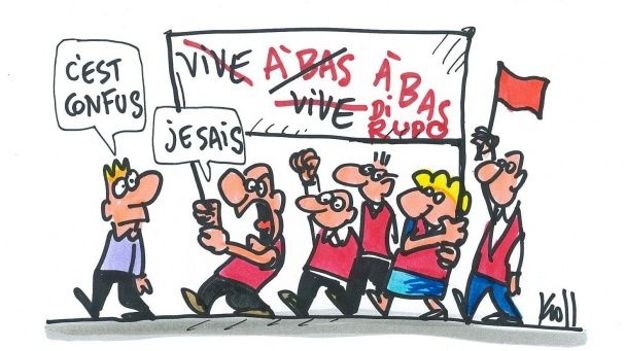 Dessin paru dans l'émission du dimanche 29/01. Dessin paru dans l'émission du dimanche 29/01.
