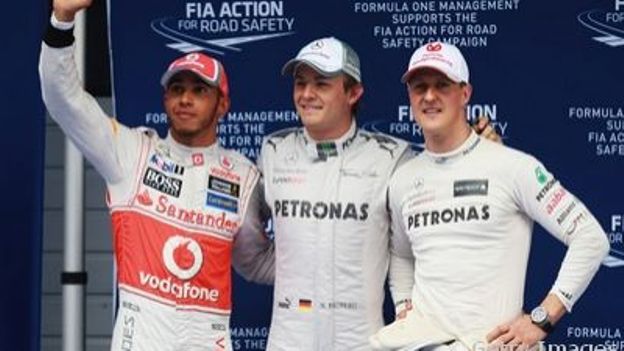 Rosberg assure qu'il sera chez Mercedes en 2013 Rosberg assure qu'il sera chez Mercedes en 2013