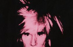 Andy Warhol, "Pink Fright Wig", 1986.