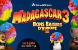Madagascar 3, Bons baisers d'Europe, en 3D