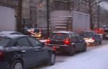 Des files aussi sur le boulevard Reyers.