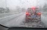 La neige rend la circulation difficile