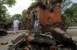 123 Indonésie: fort tremblement de terre au large de l'île de Bali