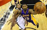 Ron Artest et Tim Duncan